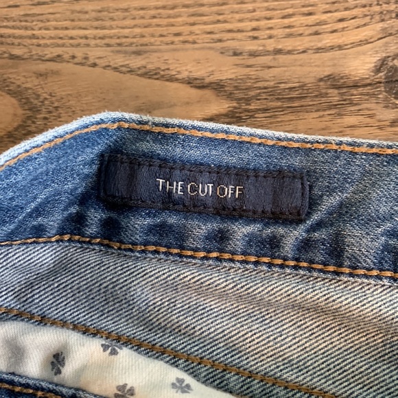 Lucky Brand Cutoff Jean Shorts 8/29 Embroidered - Picture 5 of 7
